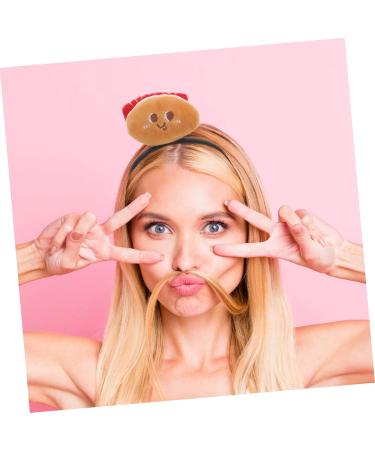 ifundom headbands hot dogs hot dog headband fun headband hot dog headpiece headband halloween hot dog women halloween headband for women hot dog cosplay headband Cartoon Accessories fabric - Buy Online on GoSupps.com