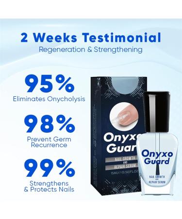 OnyxoGuard Nail Growth and Repair Serum Onyxoguard Serum Onyxoguard Nail Growth Serum Onyxoguard Nail Serum Nail Strengthener for Thin Nails and Growth (2pcs) - Buy Online on GoSupps.com