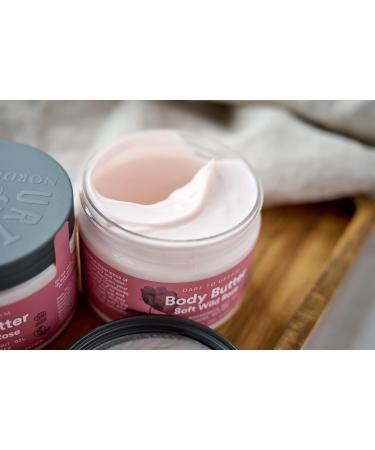 Urtekram Body Butter with Soft Wild Rose - Vegan & Organic 150 ml | Nourish Your Skin | International Shipping Available - Buy Online on GoSupps.com