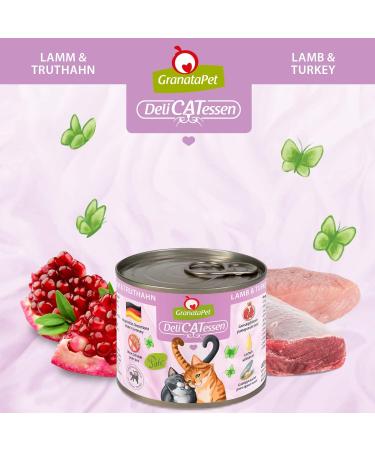 Granapet Delicatessen Multipack 1 - Grain-Free Wet Cat Food High Meat Content 6x200g Trial Pack | Premium Quality - Buy Online on GoSupps.com
