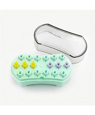 WindPlusya Endo-file holder donor endo file organizer dental with counting autoclavable endo file holder endo filing holder endodontic drilling stand 18 holes.