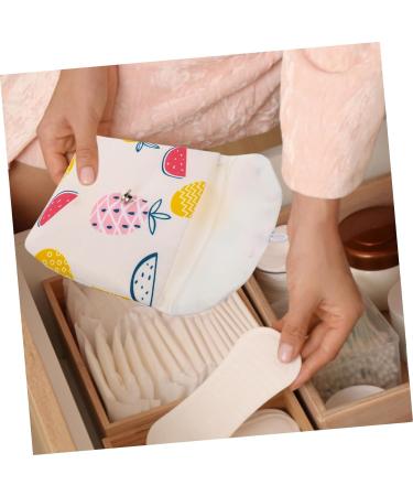 Healifty 6 Pcs Teens Napkin Storage Bag Menstrual Pads Organizer Wallet - Portable Period Pouch for Women - Toallas Sanitarias Para Mujer - Buy Online on GoSupps.com