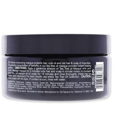 De Fabulous Tea Tree Oil Hair Masque 8.5 oz - Nourishing Hair Treatment - Buy Online on GoSupps.com