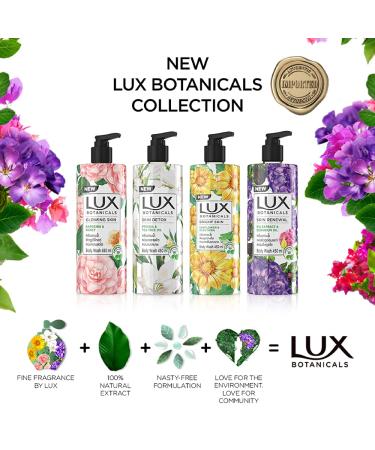 Lux Botanicals Skin Renewal Shower Gel Natural Extracts No Paraben - 450 ml /15.2 Fl.Oz - Buy Online on GoSupps.com