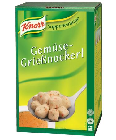 Knorr Vegetable Semolina Dumplings (loose semolina dumplings with vegetable pieces) 1 pack (1 x 3 kg) Vegetable Semolina Dumplings