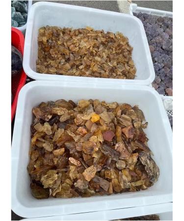 Natural Baltic Amber Loose Gemstone Rough Raw Stone Natural Resin Specimens ZJGIDTEM (Size : 50g) - Buy Online on GoSupps.com