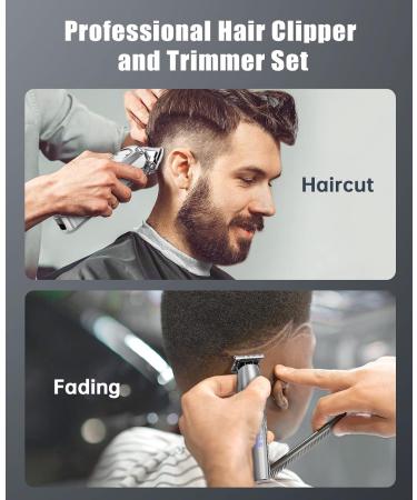 Jack & Rose Cordless Hair Clippers & Trimmers Set | Professional Barber Clippers for Men - Perfect for Home & Salon Use - Buy Online on GoSupps.com