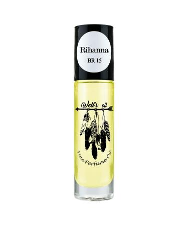 Well's Oil Roll-On Perfume Oil (Inspired by Riri) | Musky & Floral Notes | Long-Lasting | Paraben-Free | 0.33 Fl Oz / 10 ml 15. Rihanna