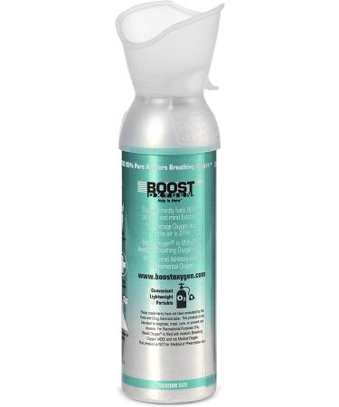 Boost Oxygen 5-Liter Natural Canister 3-Pack for High Altitudes & Athletes - Menthol Eucalyptus - Buy Online on GoSupps.com