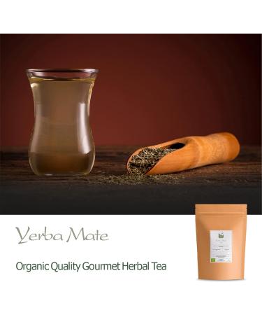 Yerba Mate Herbal Tea Organic - Traditional South American Drink - Loose Leaf Argentina - Llerva Mate Te Mate Argentina Yerba Mate Tea Loose Leaf Yorba Mate Tea Yurba Mate Yuba Mate Tea - Buy Online on GoSupps.com