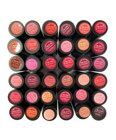 Nabi Matte Lipstick Set - 36 Colors for Women | Long-Lasting Matte Finish Lip Color - Buy Online on GoSupps.com