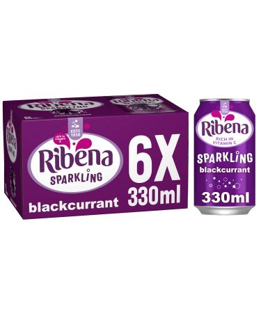 Ribena Ribena Pack of 6 boxes of 6 x 330ml cans of real fruit rich in vitamin C with no artificial colors or flavors.