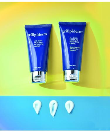 Trilipiderm Travel Size Moisturizer & Sunscreen 3oz - SPF 30 Sunblock & All-Body Hydration Pack of 2 - Perfect for Travel & Getaways - Buy Online on GoSupps.com