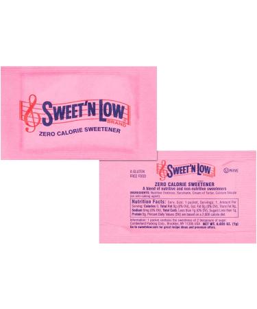 Sweet'N Low Sweetener Packets - 400 Count Box (Pack of 1) - Buy Online on GoSupps.com