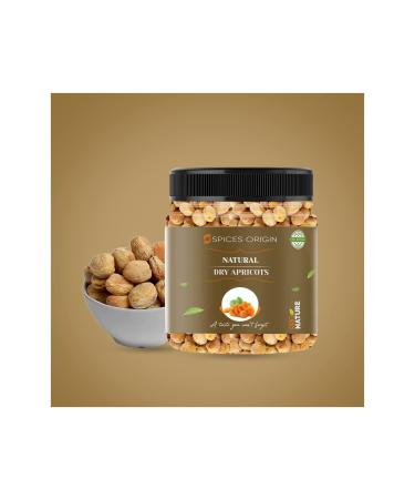 Spices Origin Dried Apricots (Khumani) |Jar Pack| 200 Grams_Packing May Vary