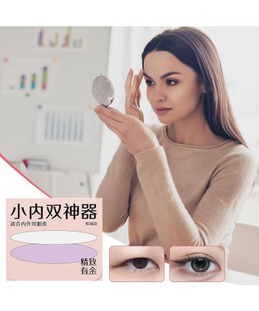 Eyelid Tape for Hooded Eyes Invisible | Waterproof Droopy Eyelid Lifter Waterproof Eyelid Tape Professional Droopy Eyelid Solution Comfortable Eye Lid Contour Stickers for Natural Look - Buy Online on GoSupps.com