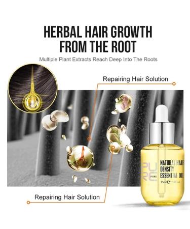 Savvy High Hair Growth Purc Oil - Hair Density Essential Oil Serum for Natural Regrowth, Anti-Frizz & Dry Hair Care - 2 pcs - Buy Online on GoSupps.com