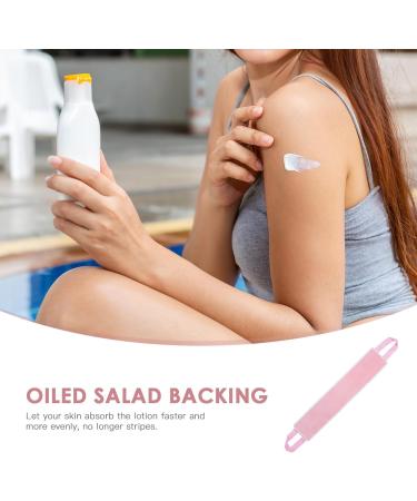 Homoyoyo Applicateur de Lotion Autobronzante Dos en Fibre Super Douce Bande de Bronzage Imperm able Rose Outil Pratique pour Application Uniforme de Cr mes Mousses et Huiles Solaire - Buy Online on GoSupps.com