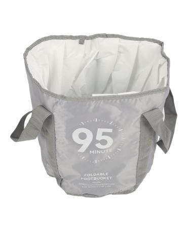 Collapsible Foot Bath Basin Portable Foot Spa with Lasting Heat Preservation Waterproof and Convenient Handle Depth for Relaxing Foot Soak Portable for Travel and Camping