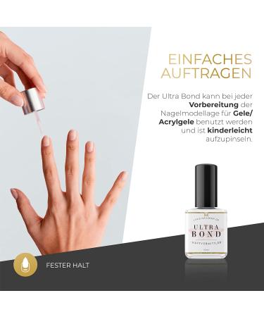 Ultra Bond for Gel Nails and Acrylic Nails as a Bonding Agent Against Lifts with Reinforced Adhesion by Creating the Sweat Layer 15 ml Lynis-Nailshop.de - Buy Online on GoSupps.com
