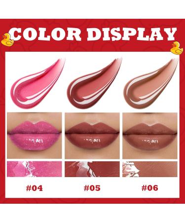Shop 3 Colors Spicy Lip Plumper Set - Chilli Extract Lip Gloss & Oil | Ultra-Hydrating High Pigment Lip Stain for Women - Buy Online on GoSupps.com