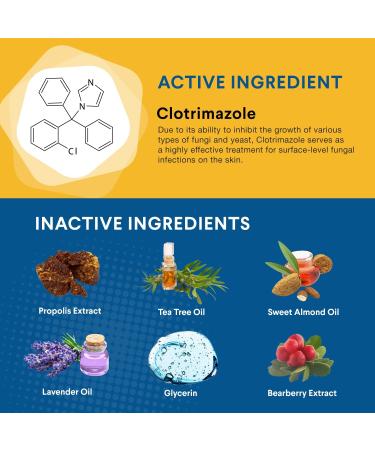 OHEAL Fast-Acting Ringworm Treatment Cream | Antifungal Cream for Tinea Versicolor, Athlete's Foot & Jock Itch | 2oz 56g - Buy Online on GoSupps.com