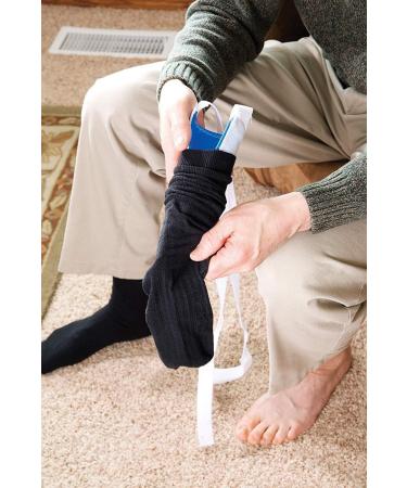 Fairman Sock Helper for Easy Tightening | Ideal for Seniors Pregnant Women & Those with Limited Mobility | Navy Blue - Buy Online on GoSupps.com