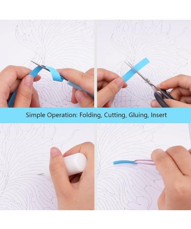Uniquilling Quilling Paper Kit for Adults & Kids - DIY Handmade Filigree Painting Set for Home Decor - 8x10 inch Betta Design - Perfect Gift Idea - Buy Online on GoSupps.com