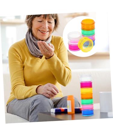 Convenient Weekly Pill Organizer - Travel-friendly Household Medicine Box & Daily Use Medication Accessory - Buy Online on GoSupps.com