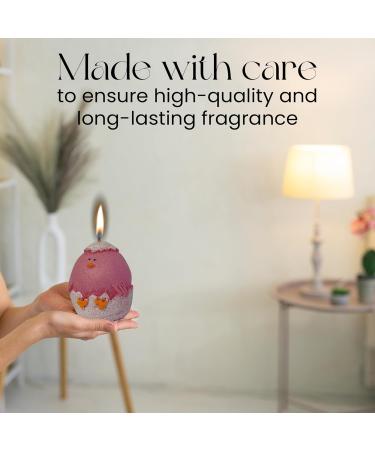 Vela Aromatica Pollito Rosa - Cute Pink Baby Chicken Scented Candles | Fresh Fragrance & Aesthetic Decor | Shop Internationally - Buy Online on GoSupps.com