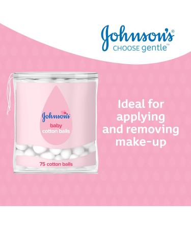 Johnson's Baby Cotton Balls - Soft and Gentle Care for Sensitive Skin - Buy Online on GoSupps.com