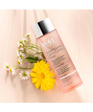 m-61 SuperSoothe Calm+Correct Toner | Calming Soothing Hydrating Alcohol Free Toner. with Aloe Botanicals and Hyaluronic Acid 5.0 Fl Oz - Buy Online on GoSupps.com
