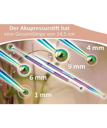 Point Finder Acupressure Pen Set | Premium Titanium Massage & Acupuncture Stick | International Shipping - Buy Online on GoSupps.com