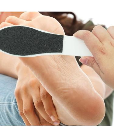 2 Pieces Double-Sided Foot File Foot Rasp File Dead Skin Remover Foot Scrubber Hard Skin Remover Foot Care for Wet and Dry Cracked Feet - Buy Online on GoSupps.com