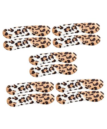 NOLITOY 5 Pairs Follow up Anti Slip Heel Wear-Resistance Heel Stickers Heel Pads for High Heels Heel Pads for Shoes High Elastic Sponge Women's Shoes Half Size Shoes Men and Women