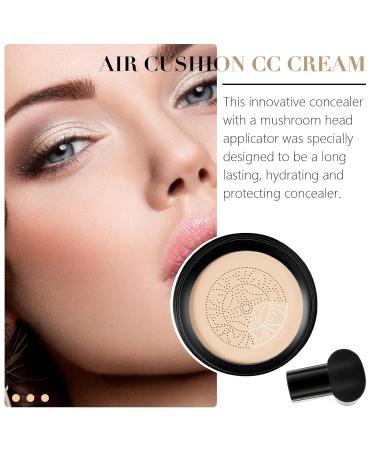 2024 New Mushroom Head Air Cushion CC Cream - Long-Lasting Waterproof Moisturizing Foundation | Shop Internationally - Buy Online on GoSupps.com