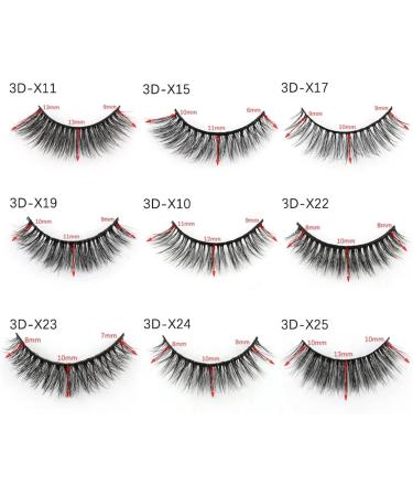 UAMOU Mink Eyelashes 10/50/100 Boxes Wispy 3D Mink Lashes Makeup Natural Long Volume False Eyelashes Bulk Faux Cils Custom Cheerfully (Color : 5 Pairs X05 Size : 50 Boxes) - Buy Online on GoSupps.com