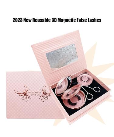 Luminaire Magnetic Lashes - 2023 New Reusable 3D Magnetic False Lashes Extension with Application Tool - No Glue Needed - 1 Set - Buy Online on GoSupps.com