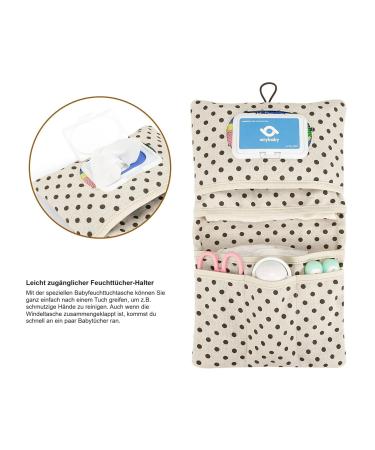 AVH Enterprise Diaper Bag for Boys & Girls - 2-in-1 Organizer | Compact & Spacious (Trees Leaves Design) - Perfect for On-the-Go! - Buy Online on GoSupps.com