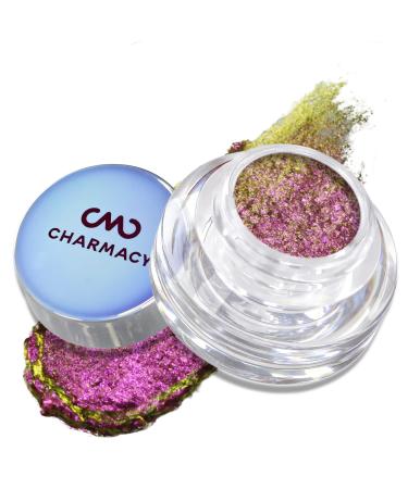 CHARMACY Multi Chrome Flakes Cream Chameleon Gel Eyeshadow  Highly Pigmented Long Lasting  Sparkle Metallic Eyeshadow Makeup  2.8g (03)