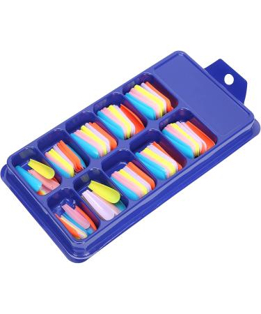 Press On Nails Fake Nails Kids Fake Nails Set Ballerina False Gel Nails Art Tips False Nails Pure Color Full Cover Nail Tip False Nail Tip for Women Girls Kids DIY Nail (05) - Buy Online on GoSupps.com