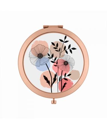 DLP LAURENCE Pocket Mirror Beauty Palette Metal/Epoxy