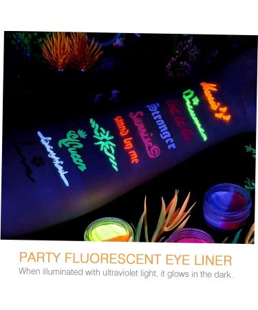 FOMIYES 6pcs Fluorescent Eyeliner Eyeshadow Gel Liner Eyeliner Stylish Eyeliner Glitter Powder The Face - Buy Online on GoSupps.com