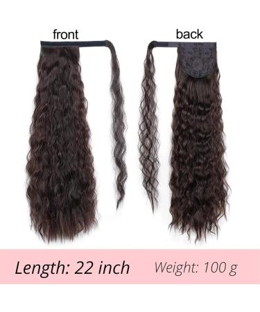 Ponytail Extension Kinky Straight Wrap Around Ponytail Hairpiece Afro Yaki Straight Pony Tails Extensions for Black Women Clip in Synthetic Ponytail Extension Ponytail Hairpiece for Women (Color : B BUG - Buy Online on GoSupps.com