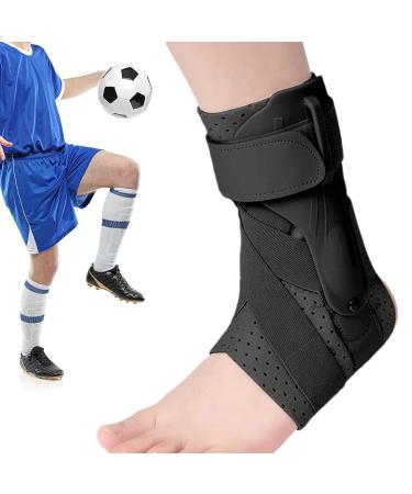 Buy Lightweight Adjustable Ankle Brace for Women & Children | Stabilizing Support for Ultimate Comfort | Elastic Ankle Stabilizer in Black - Buy Online on GoSupps.com