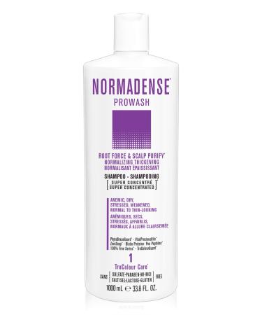 NORMADENSE 1 Vegan Shampoo for Normal to Thin-Looking Hair. Super Concentrated Biotin Shampoo for Dry Normal to Thin-Looking Hair Vegan Sulfate Free shampoo. Prowash Salon Hair Care