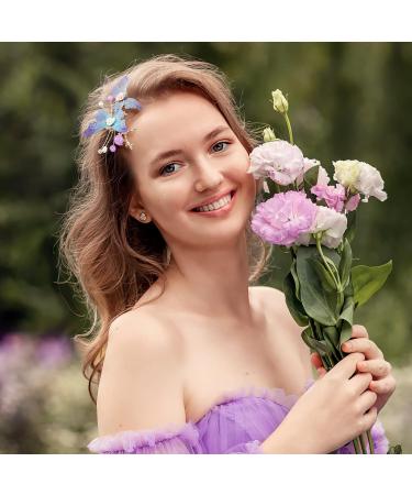 Lurrose 3-Piece Chinese Hairstick Set | Pearl Hairpins & Floral Hair Combs | Japanese Wedding Accessories - Buy Online on GoSupps.com