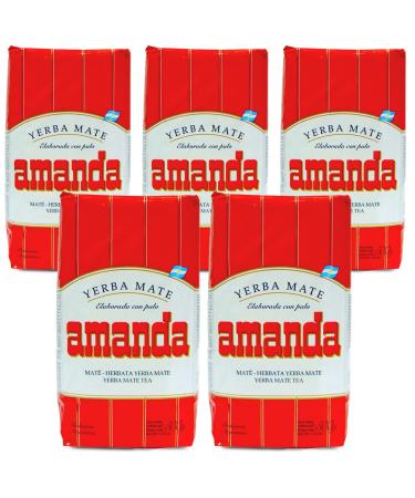 Amanda Yerba Mate Tea Traditional 2.5kg | Mate tea from Argentina | Detox and energy drink Traditional 2.5 kg