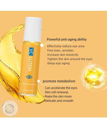 Huile Essentielle Anti-Rides Avec VC & Lut ine Serum Anti Rides Raffermissant Pour Les Yeux Rollerball Essentiel Pour Le Visage Et Les Yeux R duit Les Cernes Et Ridules Firming Eyes Skin (10ml 2PC) 2PC 10 ml (Lot de 1) - Buy Online on GoSupps.com
