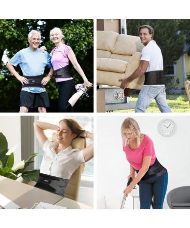 Freeetoo Back Bandage with Support Struts - Adjustable & Breathable Nylon | Ideal for Posture Correction & Occupational Safety | XL (Waist 115-130 cm) - Buy Online on GoSupps.com